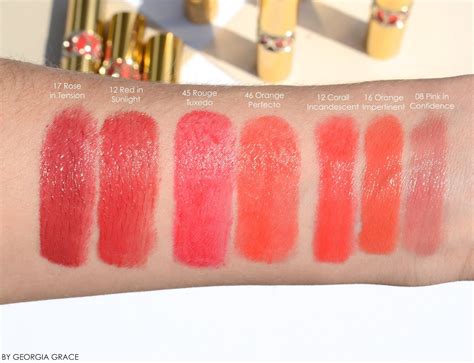 ysl rouge volupte shine 106|YSL rouge volupte shine swatches.